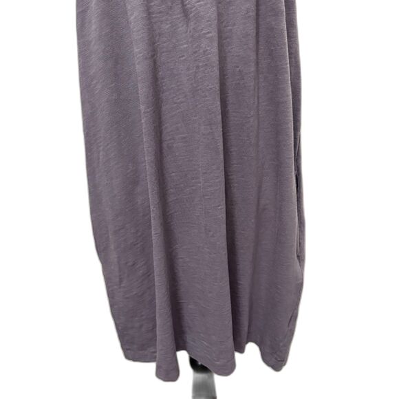 J. Crew Lace Tank Shift Dress Dusty Purple Cotton Beachy Minimalist Size Medium - Picture 3 of 7